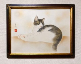 煌彩画（こうさいが）原画 - sayama yasuhiro`s cat art online shop 