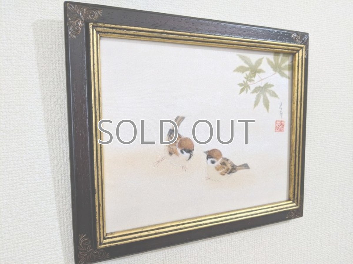 画像2: スズメ絵 (2)