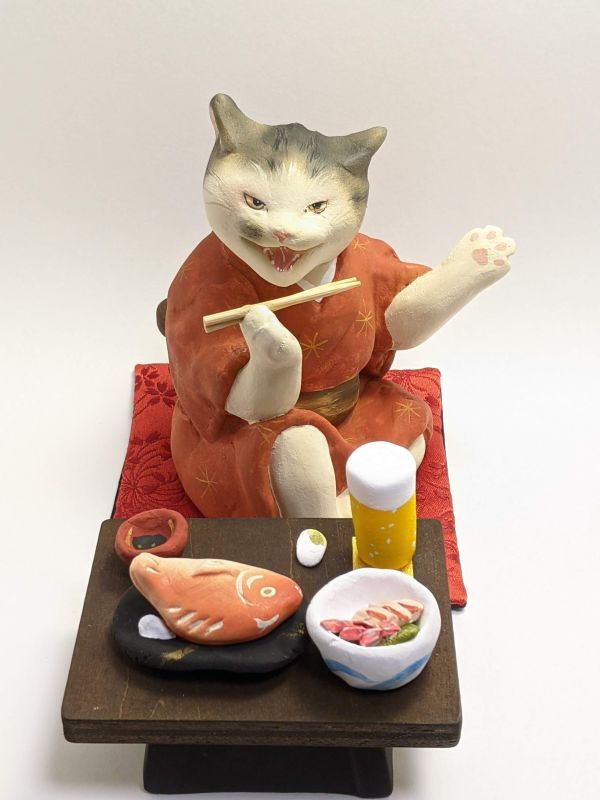 猫の宴（うたげ）大サイズ40席セット - sayama yasuhiro`s cat art 