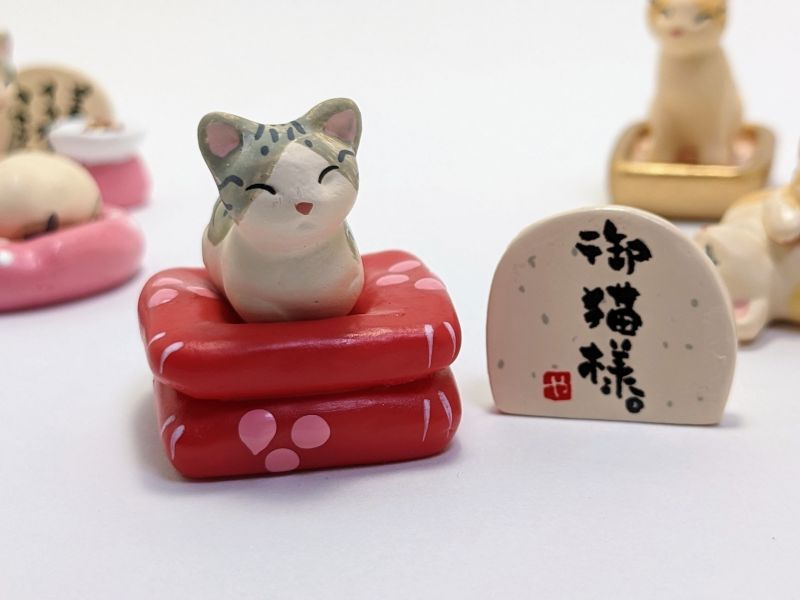 御猫様「ちび」【サバトラ5種】セット - sayama yasuhiro`s cat art 