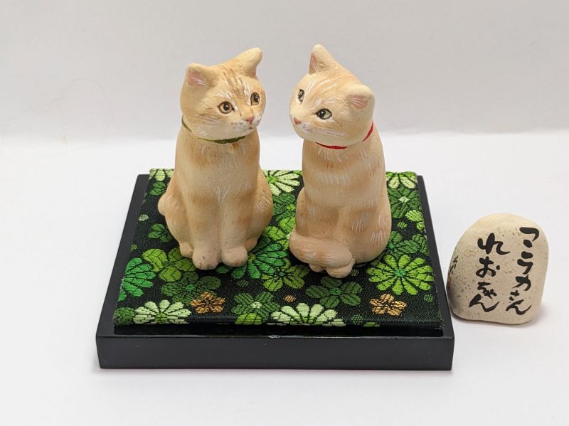 うちのこ立体作品【ミニミニ】 - sayama yasuhiro`s cat art online 
